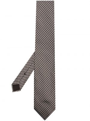 Cravate à imprimé en jacquard Tom Ford