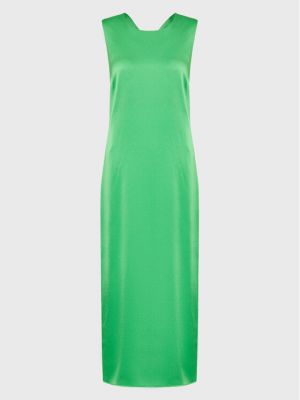 Κοκτέιλ φόρεμα Samsoe Samsoe πράσινο