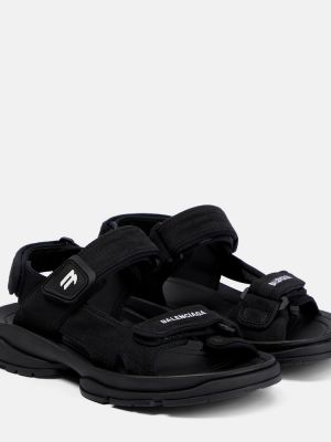 Sandales randonnée Balenciaga noir