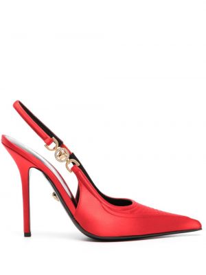 Pantofi cu toc Versace roșu