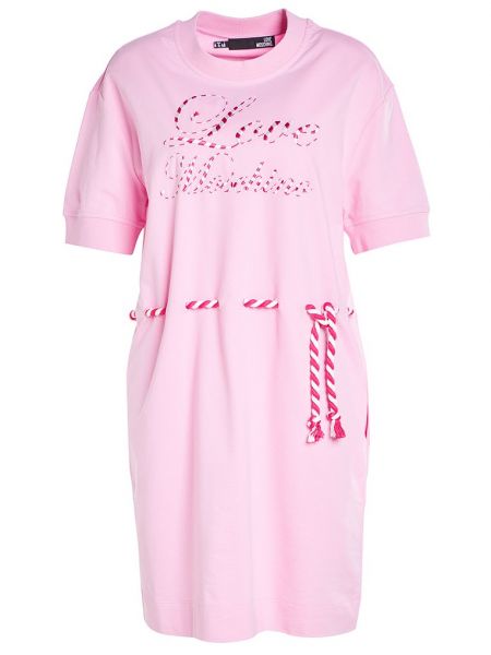 Sukienka Love Moschino różowa