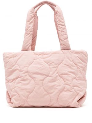 Καπιτονέ τσάντα shopper Jakke ροζ