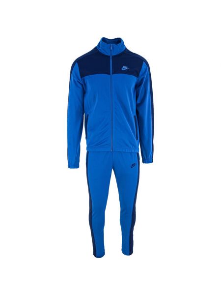 Трикотажный спортивный костюм Nike синий