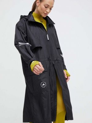 Oversized rövid kabát Adidas By Stella Mccartney fekete