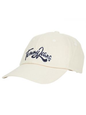 Cappello con visiera Tommy Jeans beige