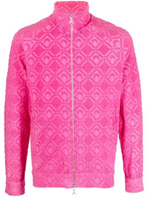 Jacquard džemper Marine Serre ružičasta