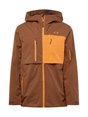 Smučarska jakna Oakley oranžna