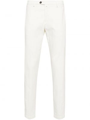 Pantaloni chino din bumbac Briglia 1949 alb