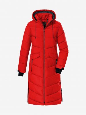Czerwony płaszcz zimowy Killtec