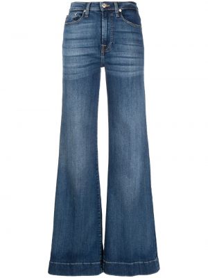 Flare jeans 7 For All Mankind blå