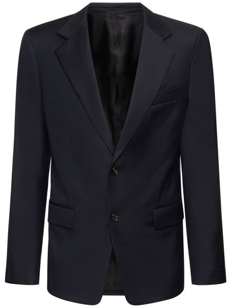 Blazer i ull Lanvin blå