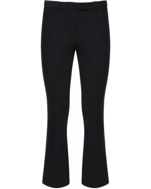 Bavlněné klasické kalhoty 's Max Mara černé