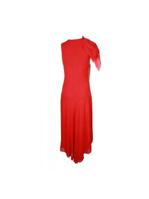 Czerwona sukienka Yohji Yamamoto Pre-owned