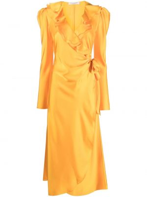 Hosszú ruha Philosophy Di Lorenzo Serafini narancsszínű