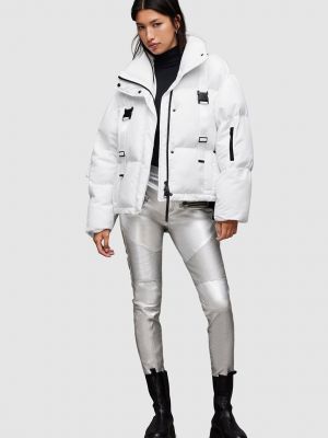 Oversized téli kabát Allsaints fehér