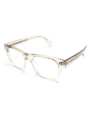 Průsvitné brýle Oliver Peoples bílé