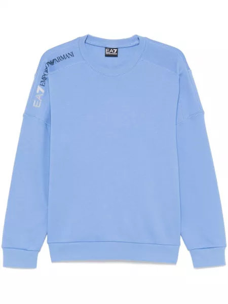 Sweatshirt Ea7 Emporio Armani blå