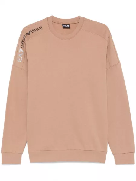 Sweatshirt Ea7 Emporio Armani brun