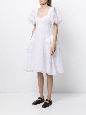 Sukienka midi Cecilie Bahnsen biała