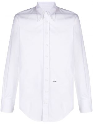 Пухена риза Dsquared2 бяло