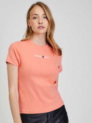 T-shirt Tommy Jeans orange