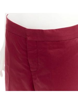 Spodnie bawełniane Marni Pre-owned czerwone
