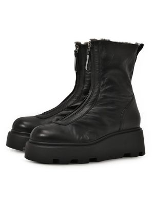 Кожаные ботинки Premiata черные