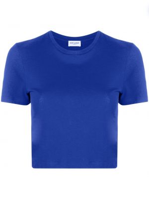 Tričko Saint Laurent, modrá