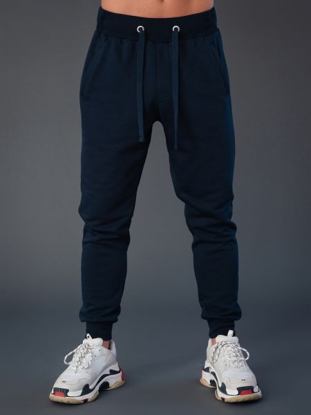 Спортивные штаны с низкой талией Ufit синие