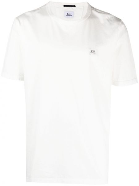 T-shirt di cotone C.p. Company bianco