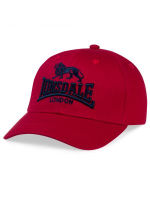 Kepurė su snapeliu Lonsdale raudona
