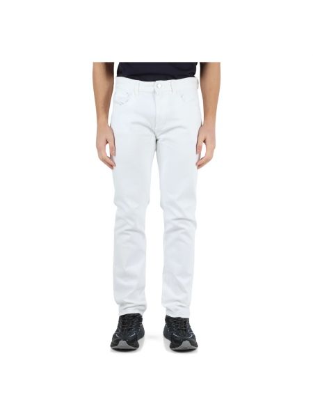 Slim fit skinny jeans mit taschen Armani Exchange weiß