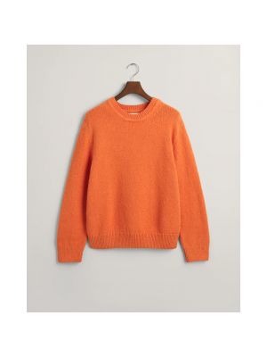 Jersey de punto de tela jersey Gant naranja