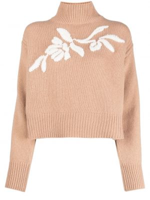 Sweter w kwiatki Ermanno Firenze