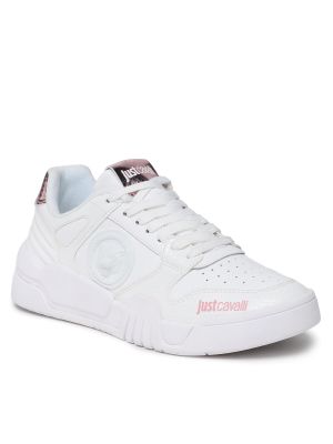 Sneakers Just Cavalli λευκό