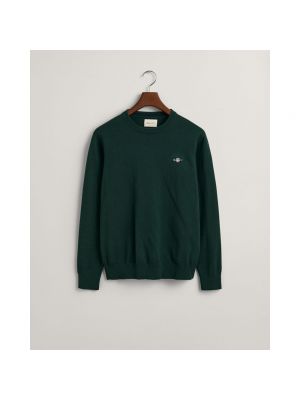 Классический свитер Gant зеленый