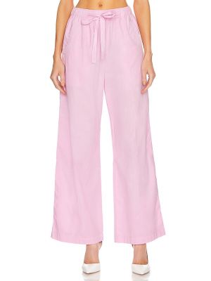 Pantaloni Monrow rosa
