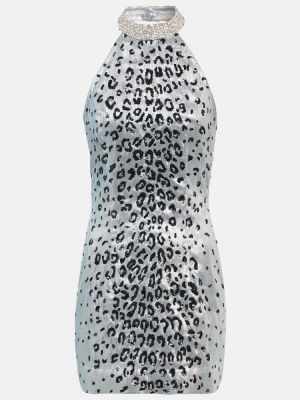 Kleid mit print mit leopardenmuster Miss Sohee