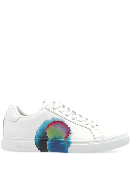 Abstrakt tryk sneakers Paul Smith hvid