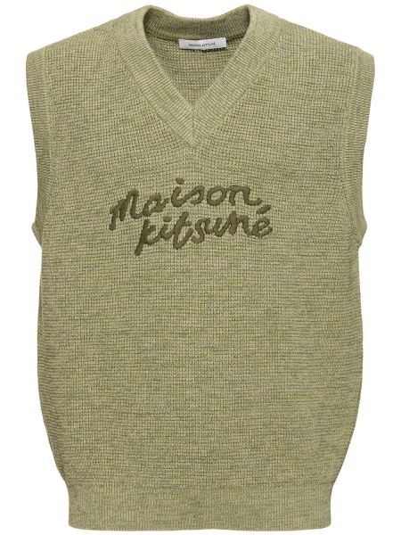 Oversized vest Maison Kitsuné