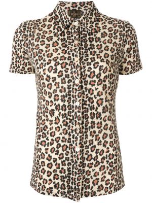 Hemd mit print mit leopardenmuster Fendi Pre-owned