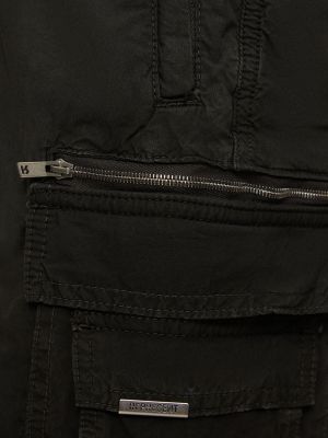 Pantaloni scurți cargo din bumbac Represent negru