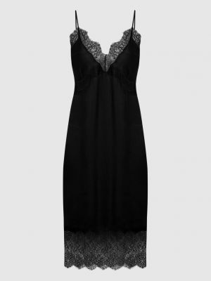 Мереживна коктейльна сукня Anine Bing чорна