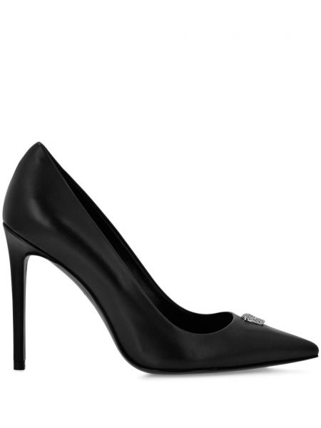 Полуотворени обувки Philipp Plein черно