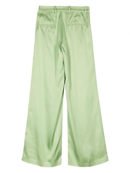 Satynowe spodnie N°21 zielone