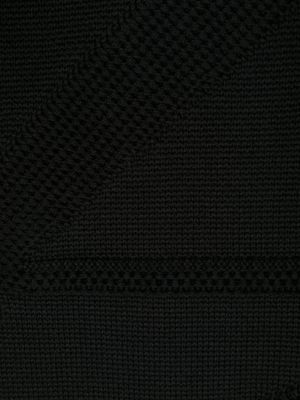Echarpe en laine Lanvin noir