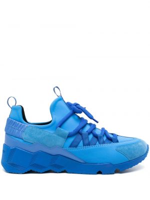 Bőr sneakers Pierre Hardy kék