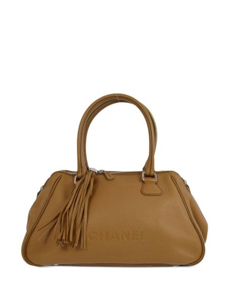 Sac Chanel Pre-owned marron