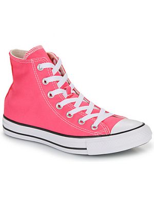 Sneakers con motivo a stelle Converse Chuck Taylor All Star rosa