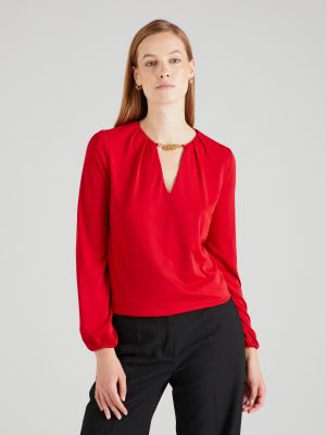 Bluză Lauren Ralph Lauren roșu